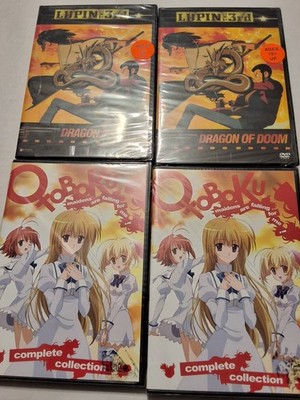 OTOBOKU MAIDENS ARE FALLING FIR ME  & LUPIN THE 3RD DRAGON OF DOOM SEALED NOS