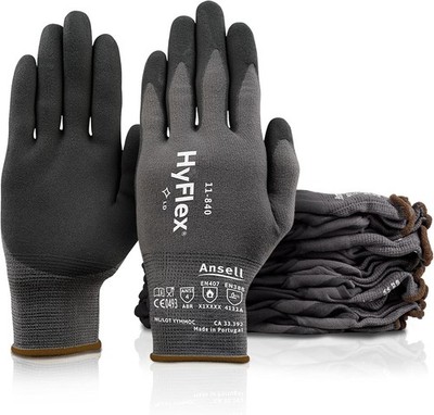 Ansell  11-840 Ergonomic Abras-Resistant Nylon Spandex Nitrile