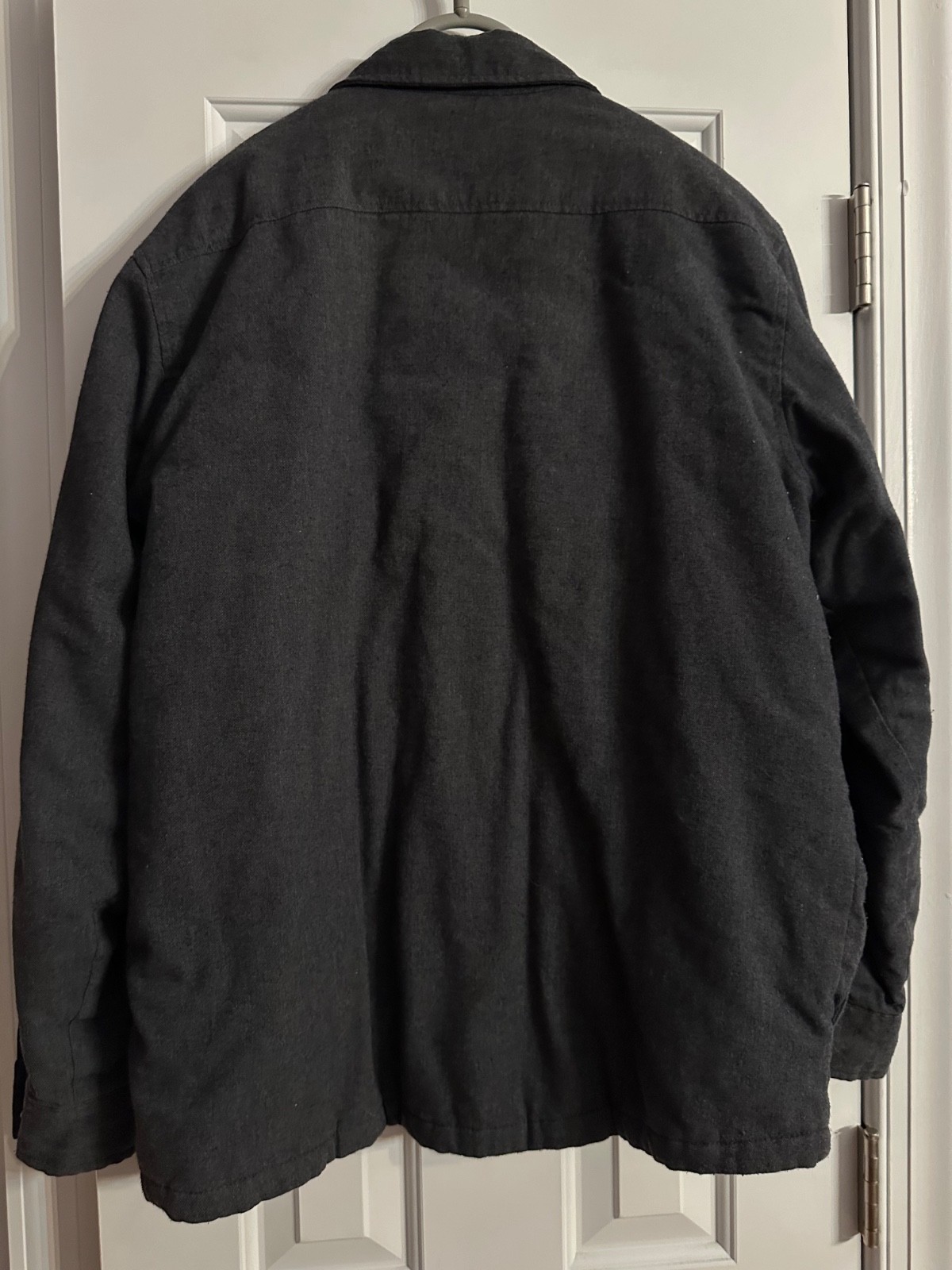 Rugged Elements Lined Flannel Shirt Shacket, Util… - image 4