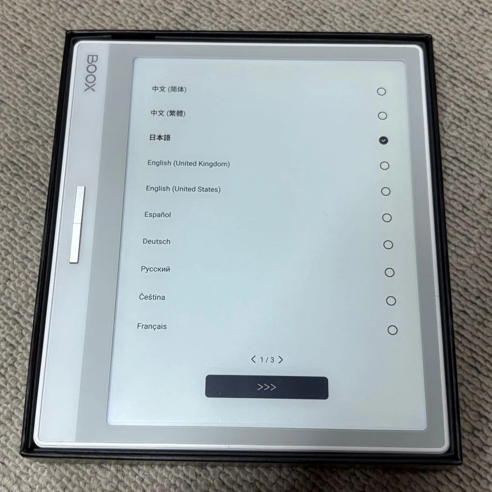 ONYX BOOX Leaf2 White 7-inch E Ink Reader with Page-Turn Buttons Used fro Japan - Image 4 of 4