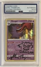 PSA • Marc Thompson SIGNED & SKETCH Pokémon GENGAR 057/198: Chilling Reign Holo