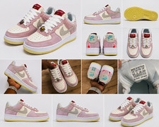 Nike Air Force 1 Low Hello Kitty Pink/White W...