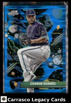 2025 Topps Chrome Cosmic Blue Moon#190 Corbin Burnes  ARIZONA DIAMONDBACKS /99