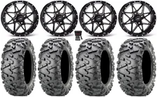 ITP Tornado 14" Wheels Black 27" BigHorn 2.0 Tires Can-Am Renegade Outlander