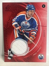25-26 SP GAME USED JERSEY PAUL COFFEY EDMONTON OILERS