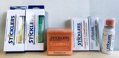 Sticklers MCC-FK-FTTA 1.25mm Fiber Cleaning Kit, 1500+ Cleanings