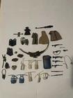 100% Vintage Star Wars 38pc Weapons Lot, Blasters, Weapons , Cloaks, Helmet +