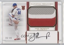 2017 Panini National Treasures Gold 30/49 Jake Thompson #188 Auto x5u