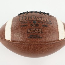 Wilson 1003 GST Football NFHS NCAA Leather Football WTF1003 Made in USA