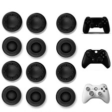 12 Pack Universal Thumbstick Grips PS4 Thumb Grip Analog Stick Covers Joystic...