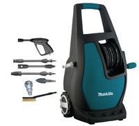Hochdruckreiniger Makita HW111 1700W 110 Bar 5,5M Stahlflexschlauch