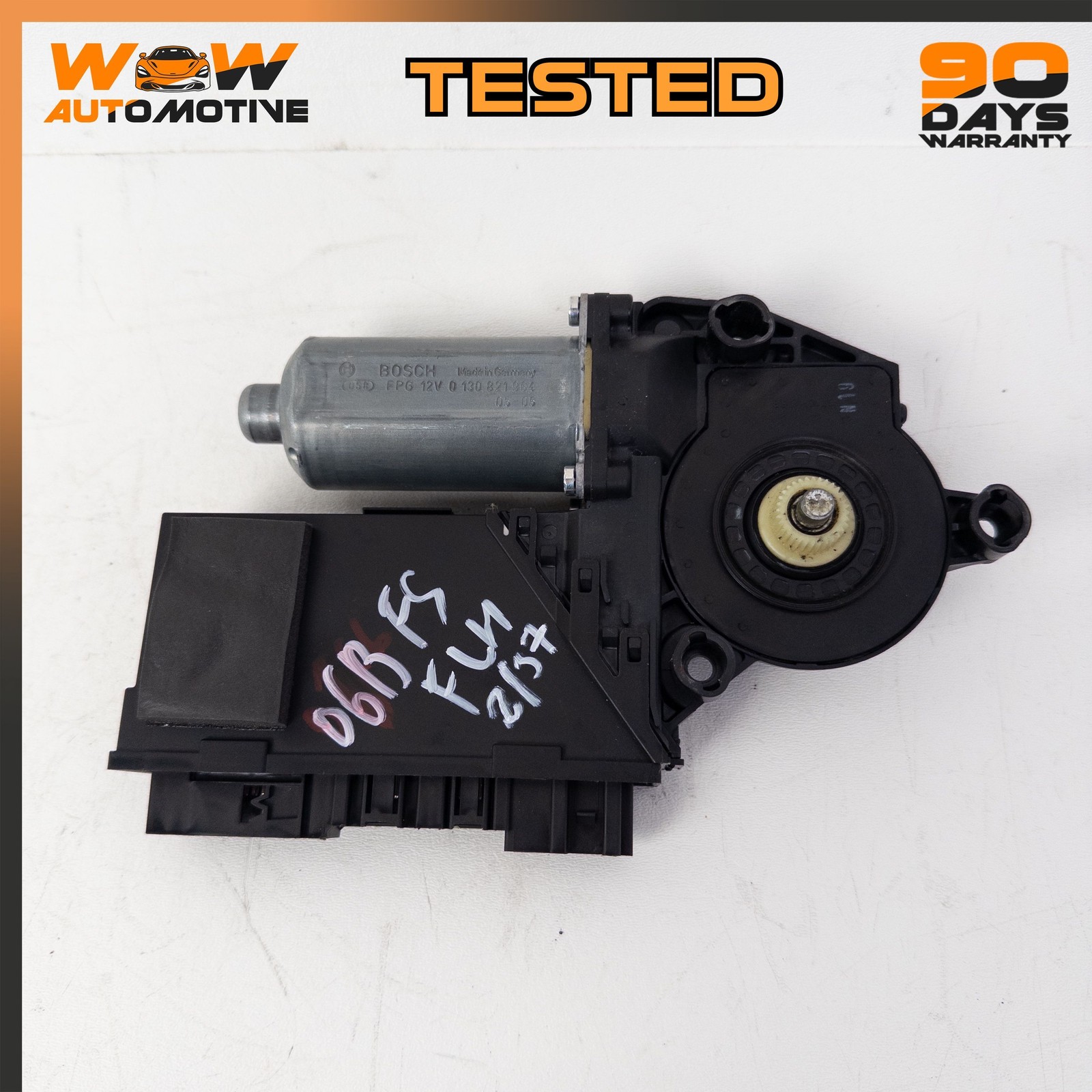 06-13 BENTLEY CONTINENTAL FLYING SPUR FRONT LEFT DOOR WINDOW REGULATOR MOTOR OEM