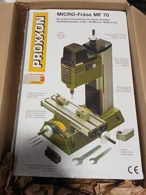 Proxxon Micro Mill MF 70 NEW OPEN BOX