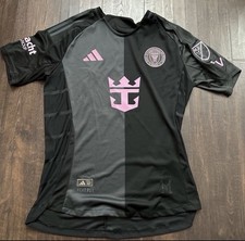 Men's Inter Miami CF Lionel Messi adidas Black 2025 Authentic Player Version