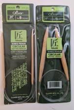 Lot of 2 - Clover Takumi Bamboo Circular Knitting Needles 3016 16" 8 15 -NEW