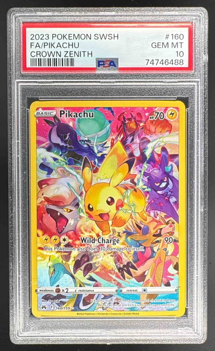 Pikachu Pokémon TCG Professional Sports Authenticator (PSA) Grade