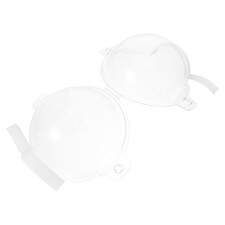 Transparent Cat Muzzle Headgear Litter Prevention Mask Breathable Hood