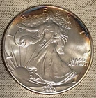 1990 Silver Eagle Proof American Eagle Silver Coin Steller Rainbow Toning 🌈🌈!!