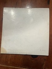 The Beatles White Album Vinyl 2LP Record Set SWBO 101 with 4 Photos Poster