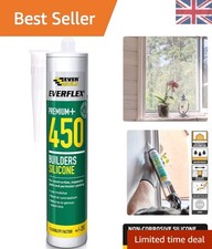 Everflex 450 + Waterproof Silicone Sealant - Perfect for Windows & More