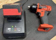 Snap-on 18v Orange 38 Dr Cordless Impact Gun Wrench Charger Battery Snap-on 18v Orange 38 Dr Cordless Impact Gun Wrench Charger Battery