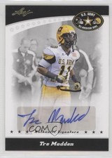 2011 Leaf US Army All-American Bowl Tre Madden #BA-TM3 Auto 0af
