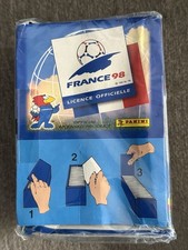 1998 PANINI WORLD CUP STICKER BOX SEALED.  100 Packs!  RARE FIND!!