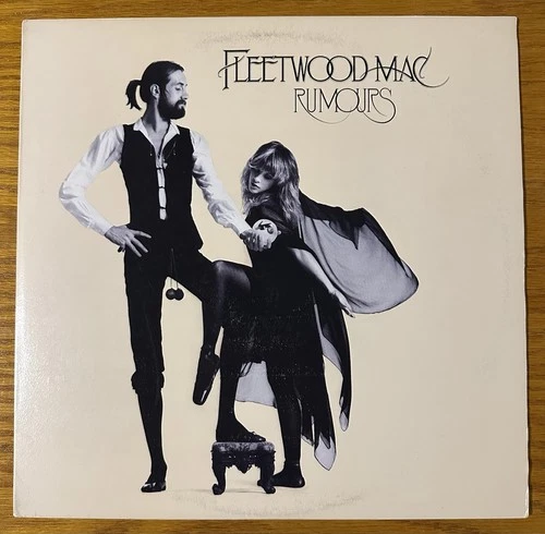 Fleetwood Mac Rumours Warner LP VG+ Insert Original 1st Press Textured Cover