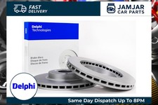 2x DELPHI Brake Discs Front Fits Honda Civic Civic Del Sol CRX Lotus MG Rover