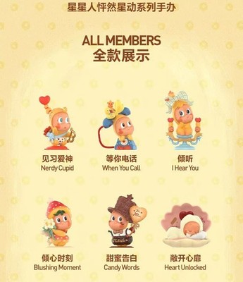 Authentic Twinkle Twinkle Crush On You Series Blind Box Figure Toy