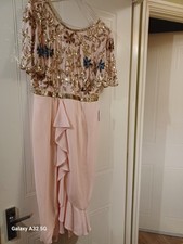 Virgos Women's Lounge Dress Size 14. New with Tags. Rose Gold. Free Postage UK