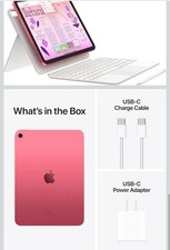 Apple iPad 10th Generation A2757 64 GB, Wi-Fi  5G, 10.9 in - Pink