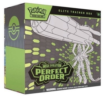 Pokémon TCG Mega Evolutions Perfect Order Elite Trainer Box (ETB)