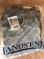 New Land's End Misses natural fit size 10 32 cotton Jeans woman's pants