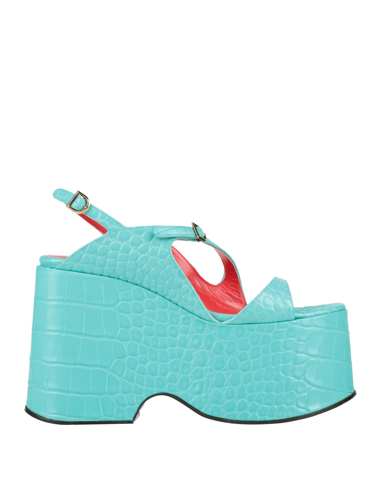 Del Core - Women - Leather Sandals - Turquoise