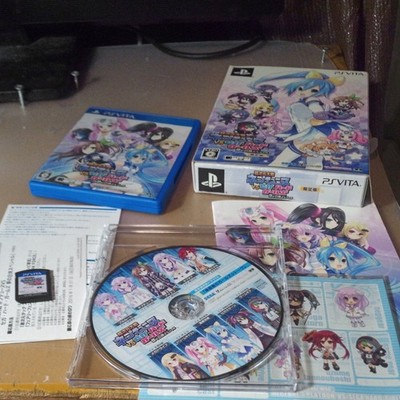 Compile Heart PSVita Hyperdimension Neptunia VS Sega Hard Girls Game / Limited E