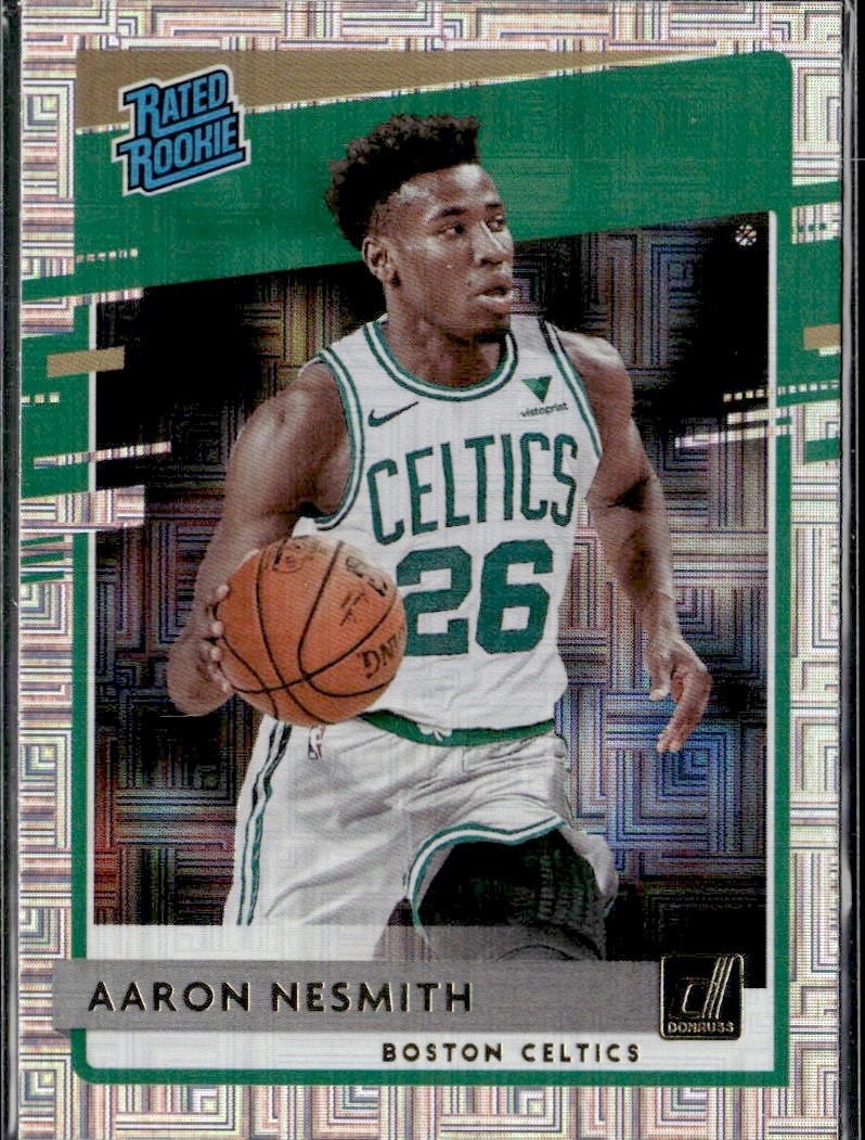 2020-21 Donruss Choice Aaron Nesmith Rated Rookie Silver Mojo #232 RC
