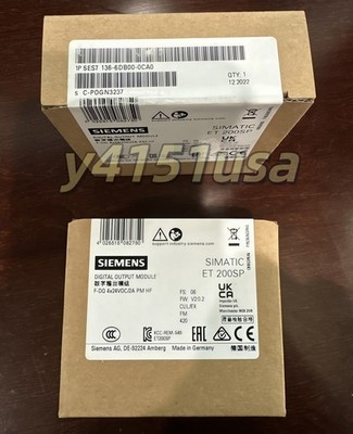 1PCS Brand NEW SIEMENS 6ES7136-6DB00-0CA0 PLC Module Fast Shipping