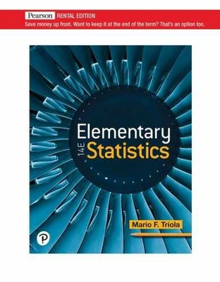 Elementary Statistics - Paperback, by Triola Mario - Very Good z