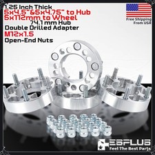 4x 1.25 5x4.5 Hub To 5x112mm Different Wheel Conversion Adapter Fordtesla 4x 1.25 5x4.5 Hub To 5x112mm Different Wheel Conversion Adapter Fordtesla