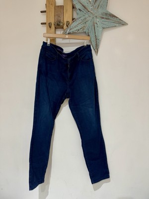 NYDJ Alina Skinny Stretch Fit Lift x Tuck Technology Legging Jeans Blau UK 20