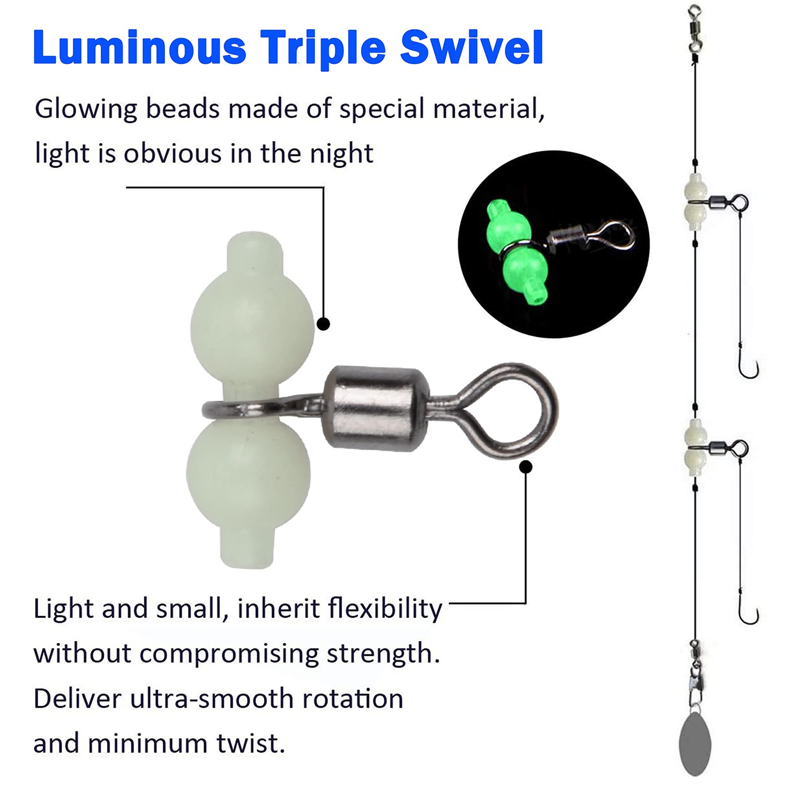 Spinner Making Kit DIY Fishing Lure Spinnerbaits Spoon Rigs Kit Colorado Spin... - Image 6