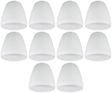 10 JBL Control 67 P/T 6.5" Commercial 70v White Hanging Pendant Speakers C67P/T