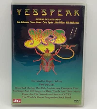 YES Yesspeak DVD 2-Disc Set 35th Anniversary 2004 NICE Fast Free Shipping!