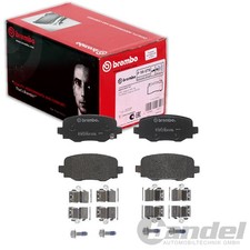 BREMBO BREMSBELÄGE HINTERACHSE passend für FIAT 500X JEEP COMPASS RENEGADE | P