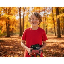 NWT Hanna Andersson Boys' Appy Tee Shirt Top Sz150cm/12Y Orange Durable Quality