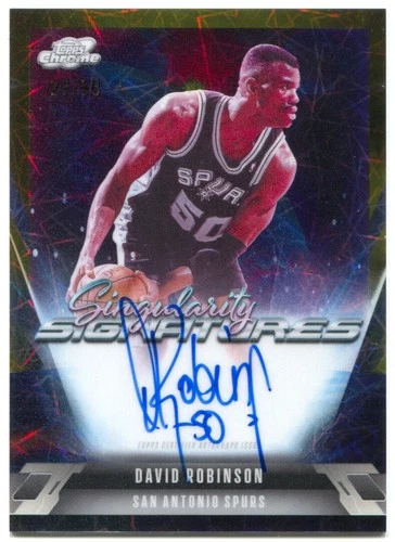 2025 Topps Cosmic Chrome David Robinson Base (RAW)