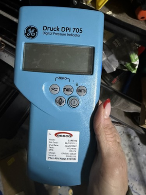 #ad Druck DPI 705 Digital Pressure Indicator $200.00
