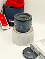 Canon Lens 50mm F/1.8 II Bokehlicious Caps New UV New Neoprene Pouch MINT