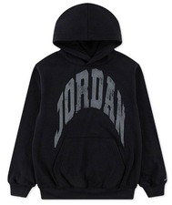 Jordan Mj Mvp Flc Po Hoodie Felpa Capp Nera Scr Gri Junior Bimbo 95F363-023